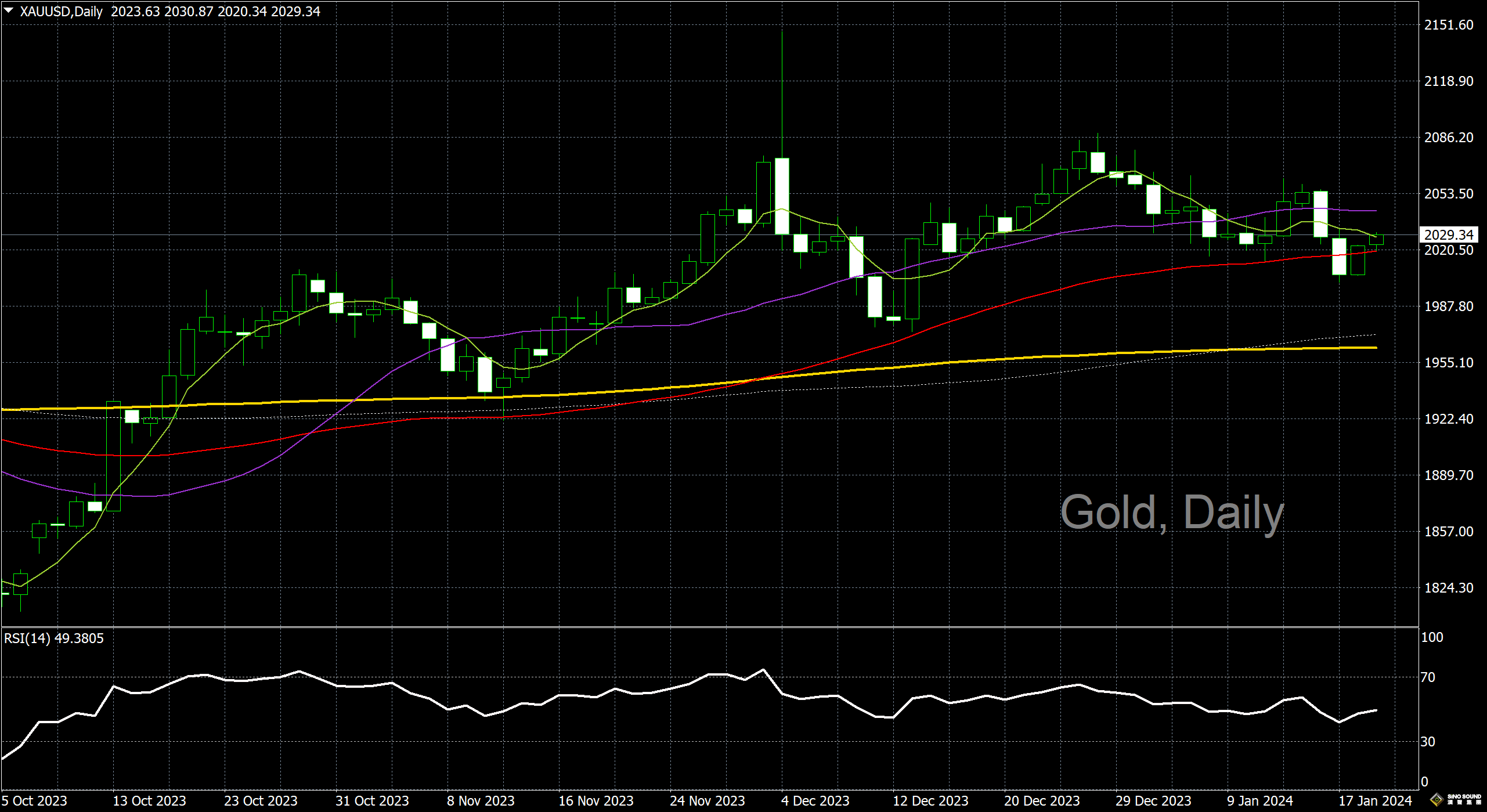 漢聲李義文:[1月19日]空頭持續減倉 黃金重拾動能