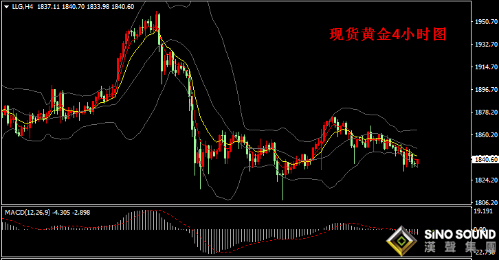 漢聲張新才:[1月28日晚評]現貨黃金短線延續弱勢,關注1830關口支撐力度
