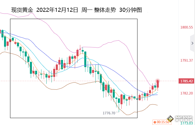 張堯浠：美CPI及加息即將落地、黃金等待回撤出盡後轉漲