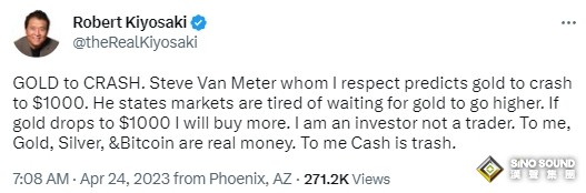 “喊空”黃金強勁！金價拋“反彈煙霧彈” 比特幣高掛鉤暴跌10% 道明證券：1975美元等待就位