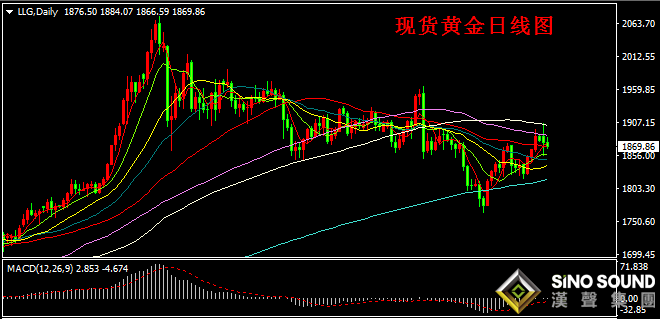 漢聲張新才:[12月22日晚評]金價多空博弈激烈，金價持續回調整理