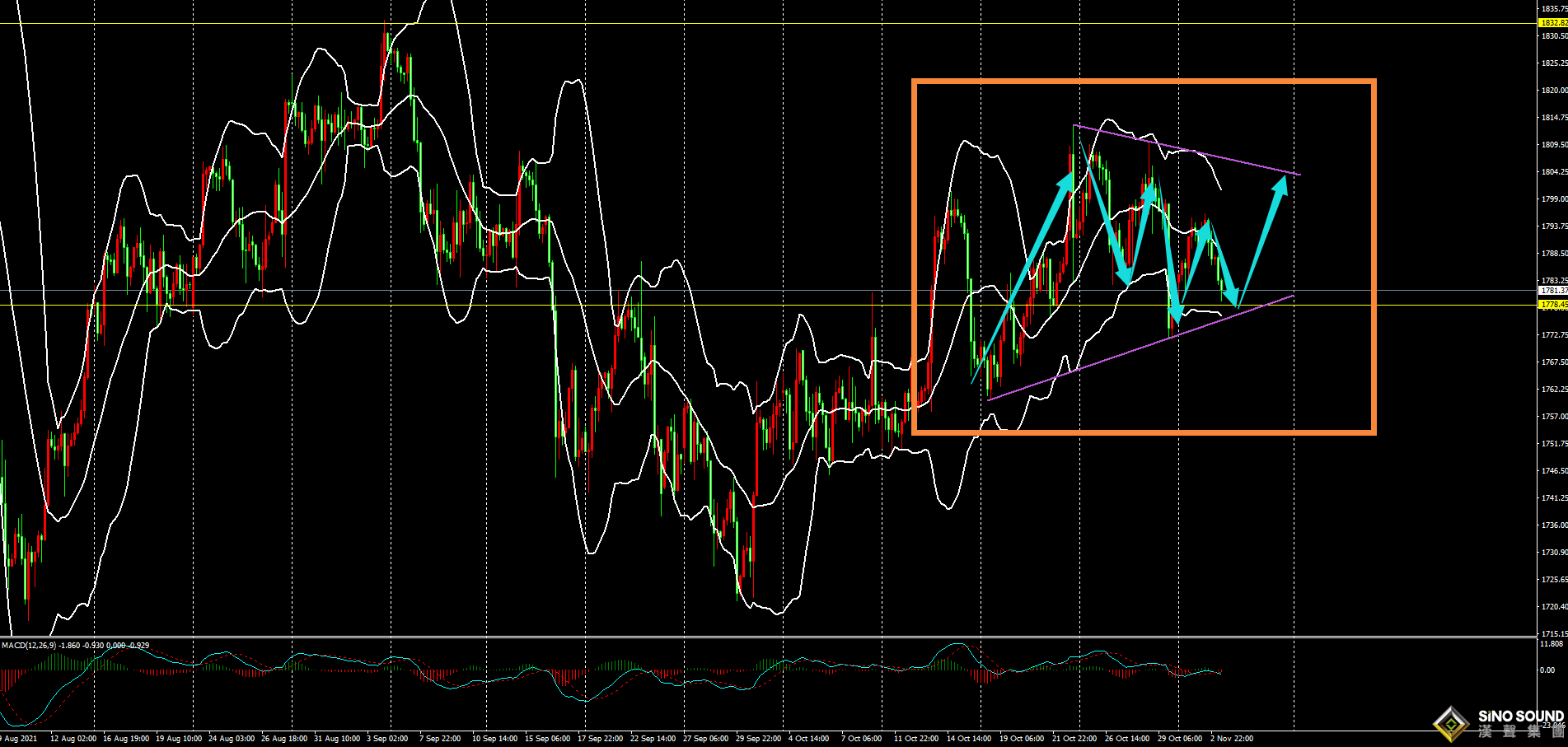 劉建偉:黃金短線可關注三角修正